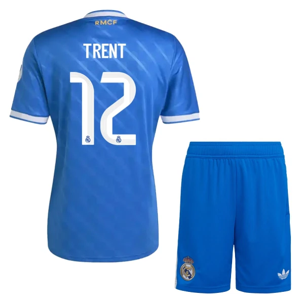 Camisolas Real Madrid Alexander-Arnold 12 Criança Equipamento Terceiro 25/26 Camisolas Real Madrid Alexander-Arnold 12 Criança Equipamento Terceiro 25/26