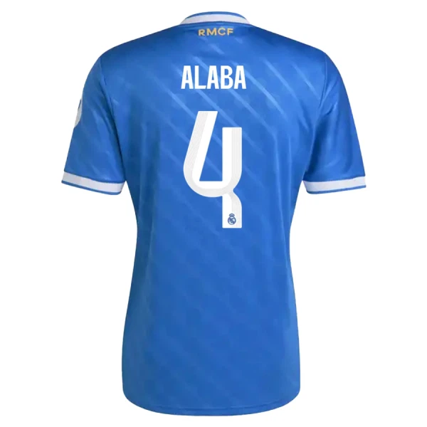 Camisolas Real Madrid David Alaba 4 Equipamento Terceiro 25/26 Camisolas Real Madrid David Alaba 4 Equipamento Terceiro 25/26
