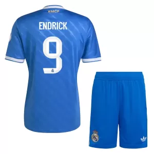 Camisolas Real Madrid Endrick 9 Criança Equipamento Terceiro 25/26 Camisolas Real Madrid Endrick 9 Criança Equipamento Terceiro 25/26