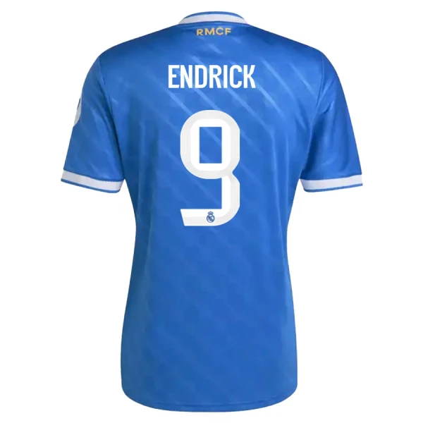 Camisolas Real Madrid Endrick 9 Equipamento Terceiro 25/26 Camisolas Real Madrid Endrick 9 Equipamento Terceiro 25/26