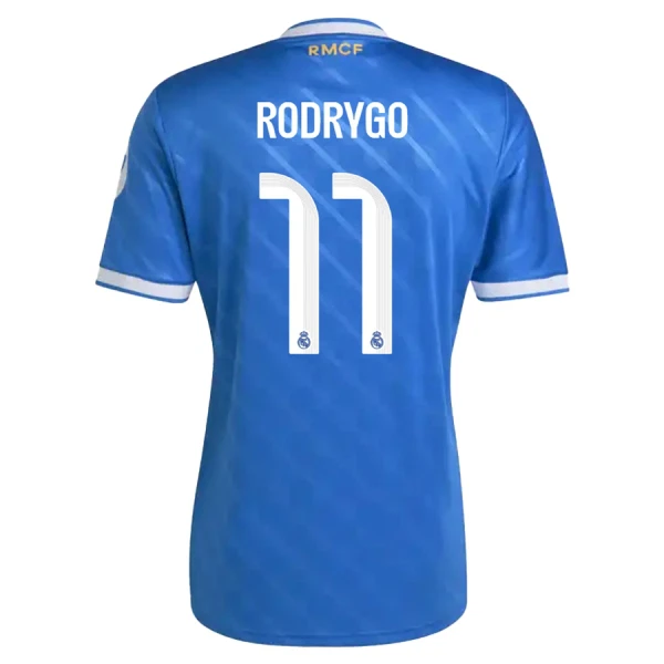Camisolas Real Madrid Rodrygo Goes 11 Equipamento Terceiro 25/26 Camisolas Real Madrid Rodrygo Goes 11 Equipamento Terceiro 25/26