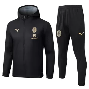 AC Milan Casaco Capuz Treino 25/26 Preto AC Milan Casaco Capuz Treino 25/26 Preto