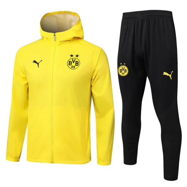 Borussia Dortmund Casaco Capuz Treino 25/26 Amarelo