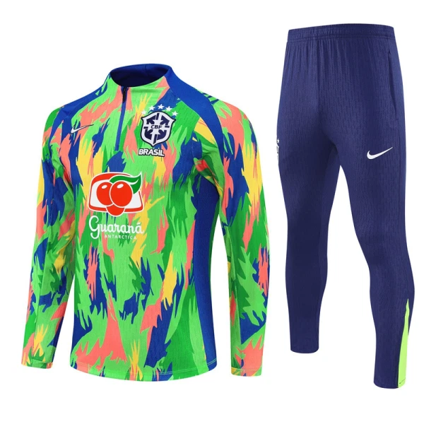 Brasil Conjunto de Moletom de Treino 25/26 Verde