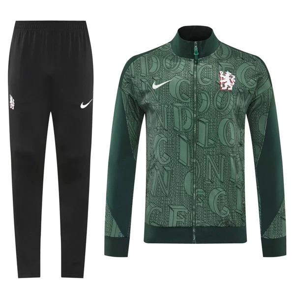 Chelsea Casaco de Treino Conjunto 25/26 Verde Chelsea Casaco de Treino Conjunto 25/26 Verde
