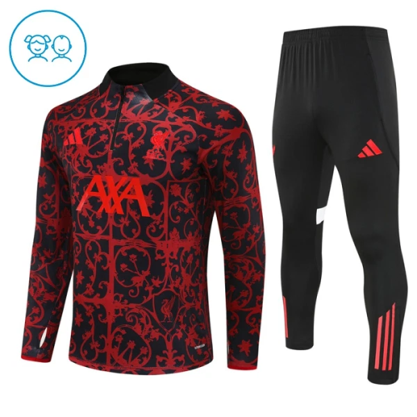 Liverpool Conjunto de Moletom de Treino Criança 25/26 Preto Liverpool Conjunto de Moletom de Treino Criança 25/26 Preto