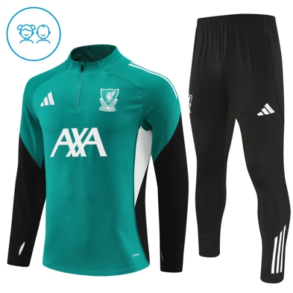 Liverpool Conjunto de Moletom de Treino Criança 25/26 Verde