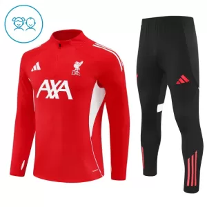 Liverpool Conjunto de Moletom de Treino Criança 25/26 Vermelho Liverpool Conjunto de Moletom de Treino Criança 25/26 Vermelho