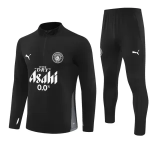 Manchester City Conjunto de Moletom de Treino 25/26 Preto Manchester City Conjunto de Moletom de Treino 25/26 Preto