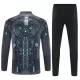 Napoli Conjunto de Moletom de Treino 25/26 Preto