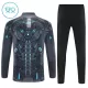 Napoli Conjunto de Moletom de Treino Criança 25/26 Preto