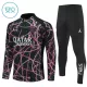 Paris Saint-Germain Conjunto de Moletom de Treino Criança 25/26 Preto