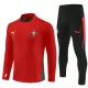Portugal Conjunto de Moletom de Treino 25/26 Vermelho
