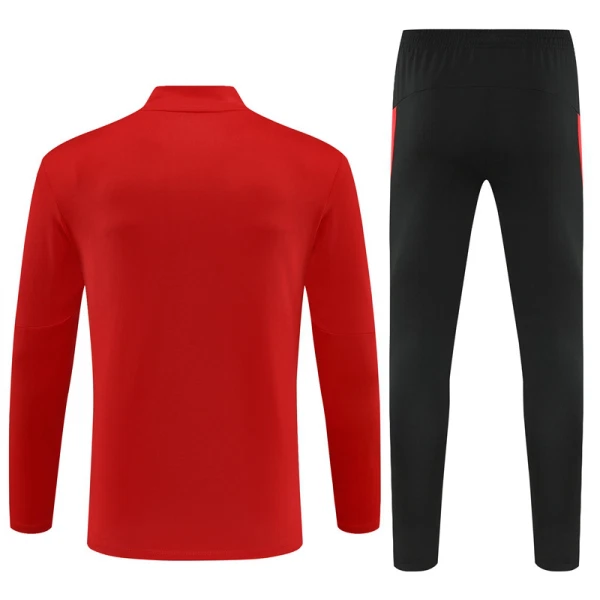 Portugal Conjunto de Moletom de Treino 25/26 Vermelho