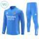 Real Madrid Conjunto de Moletom de Treino Criança 25/26 Azul
