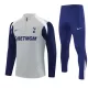 Tottenham Hotspur Conjunto de Moletom de Treino 25/26 Cinza
