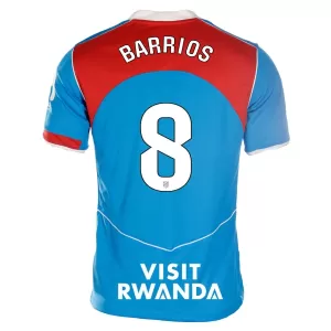 Camisolas Atlético Madrid Barrios 8 Equipamento Terceiro 25/26