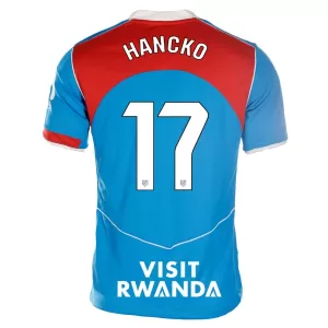Camisolas Atlético Madrid Hancko 17 Equipamento Terceiro 25/26