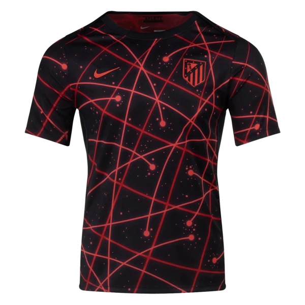 Camisolas Atlético Madrid Pre-Match 25/26 Preto