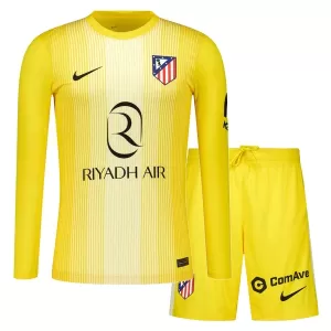 Camisolas Guarda Redes Atlético Madrid Criança 25/26 Manga Comprida Amarelo Camisolas Guarda Redes Atlético Madrid Criança 25/26 Manga Comprida Amarelo