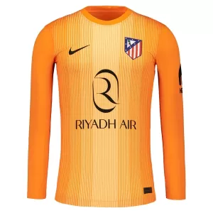 Camisolas Guarda Redes Atlético Madrid Jan Oblak 13 25/26 Manga Comprida Laranja