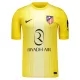 Camisolas Guarda Redes Atlético Madrid Jan Oblak 13 Criança 25/26 Amarelo