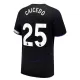 Camisolas Chelsea Caicedo 25 Equipamento Terceiro 25/26