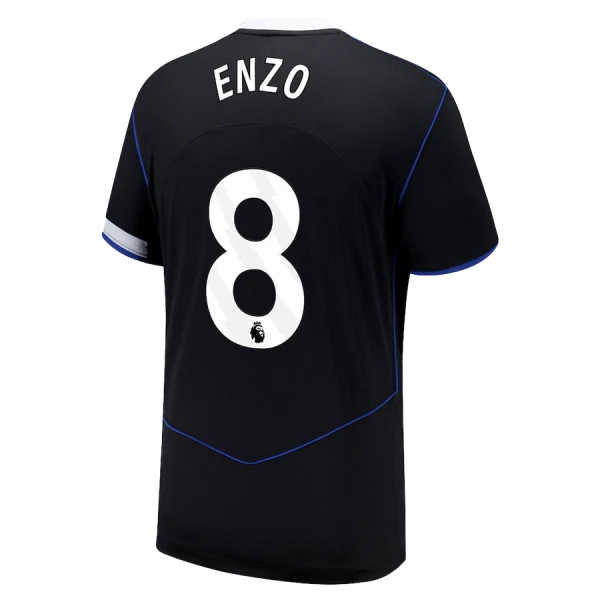 Camisolas Chelsea Enzo Fernández 8 Equipamento Terceiro 25/26 Camisolas Chelsea Enzo Fernández 8 Equipamento Terceiro 25/26