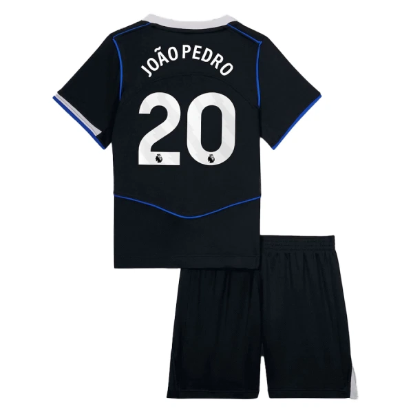 Camisolas Chelsea Joao Pedro 20 Criança Equipamento Terceiro 25/26