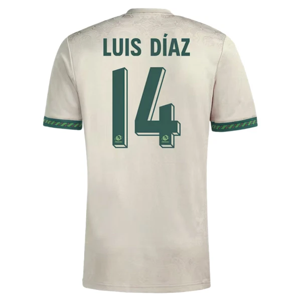 Camisolas FC Bayern de Munique Oktoberfest Luis Díaz 14 Criança 25/26