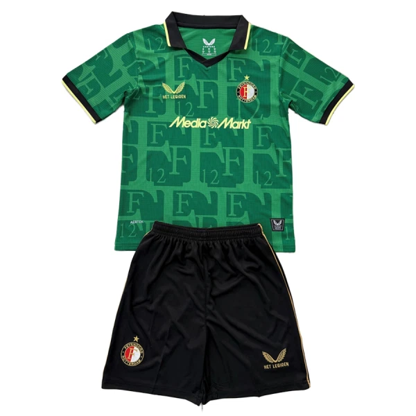 Camisolas Feyenoord Rotterdam Criança Equipamento 4ª 25/26 Camisolas Feyenoord Rotterdam Criança Equipamento 4ª 25/26