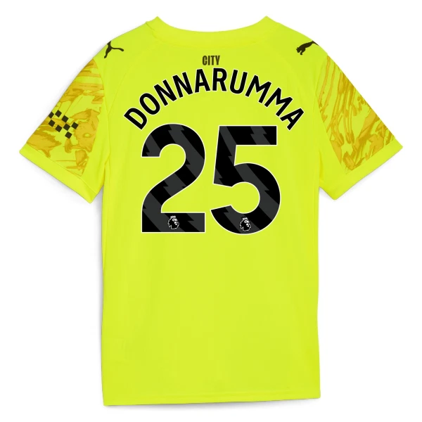 Camisolas Guarda Redes Manchester City Gianluigi Donnarumma 25 25/26 Amarelo
