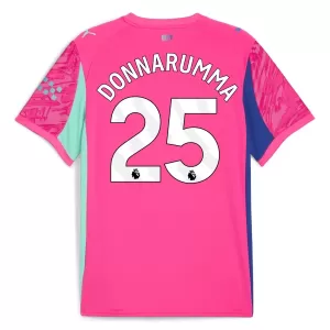 Camisolas Guarda Redes Manchester City Gianluigi Donnarumma 25 25/26 Rosa Camisolas Guarda Redes Manchester City Gianluigi Donnarumma 25 25/26 Rosa