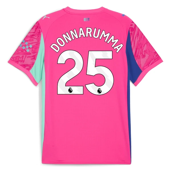 Camisolas Guarda Redes Manchester City Gianluigi Donnarumma 25 25/26 Rosa