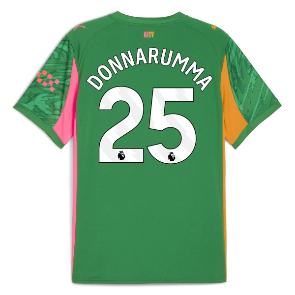 Camisolas Guarda Redes Manchester City Gianluigi Donnarumma 25 25/26 Verde