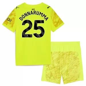Camisolas Guarda Redes Manchester City Gianluigi Donnarumma 25 Criança 25/26 Amarelo Camisolas Guarda Redes Manchester City Gianluigi Donnarumma 25 Criança 25/26 Amarelo