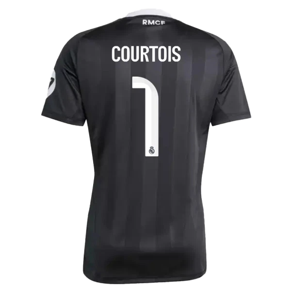 Camisolas Guarda Redes Real Madrid Thibaut Courtois 1 25/26 Preto Camisolas Guarda Redes Real Madrid Thibaut Courtois 1 25/26 Preto