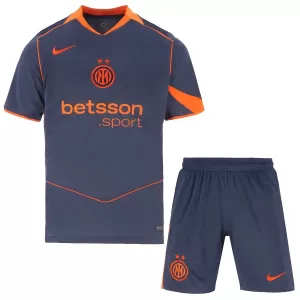 Camisolas Inter Milan Criança Equipamento Terceiro 25/26 Camisolas Inter Milan Criança Equipamento Terceiro 25/26