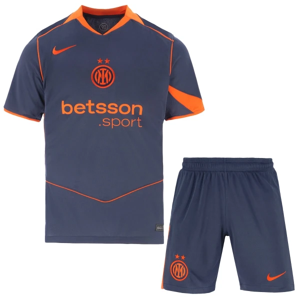 Camisolas Inter Milan Criança Equipamento Terceiro 25/26