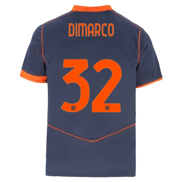 Camisolas Inter Milan Dimarco 32 Equipamento Terceiro 25/26