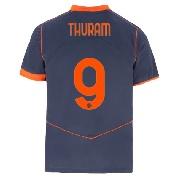 Camisolas Inter Milan Thuram 9 Equipamento Terceiro 25/26 Camisolas Inter Milan Thuram 9 Equipamento Terceiro 25/26