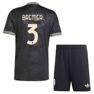 Camisolas Juventus Bremer 3 Criança Equipamento Terceiro 25/26 Camisolas Juventus Bremer 3 Criança Equipamento Terceiro 25/26