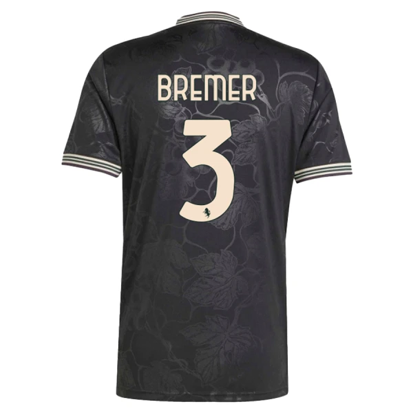 Camisolas Juventus Bremer 3 Criança Equipamento Terceiro 25/26