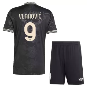 Camisolas Juventus Vlahovic 9 Criança Equipamento Terceiro 25/26