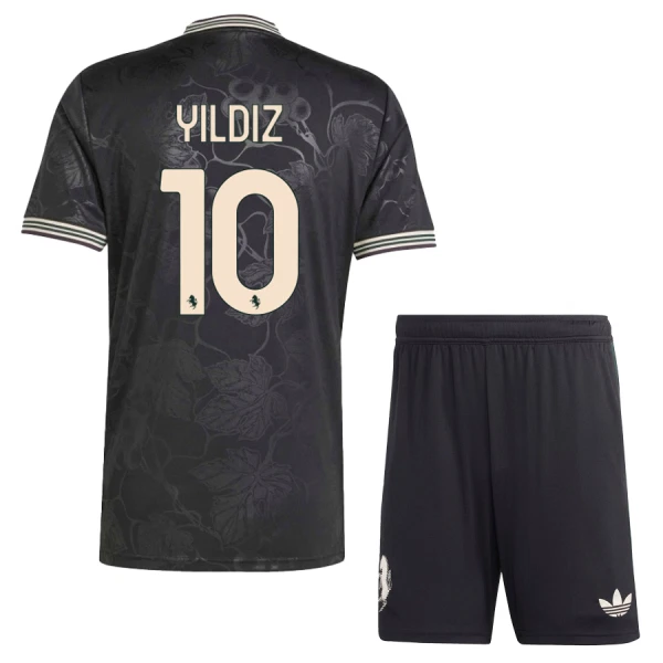 Camisolas Juventus Yildiz 10 Criança Equipamento Terceiro 25/26 Camisolas Juventus Yildiz 10 Criança Equipamento Terceiro 25/26