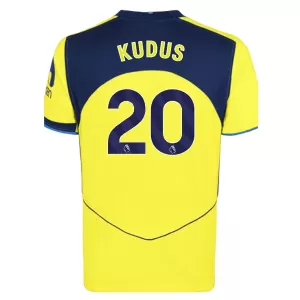 Camisolas Tottenham Hotspur Kudus 20 Equipamento Terceiro 25/26
