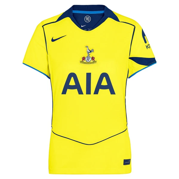 Camisolas Tottenham Hotspur Mulher Equipamento Terceiro 25/26 Camisolas Tottenham Hotspur Mulher Equipamento Terceiro 25/26