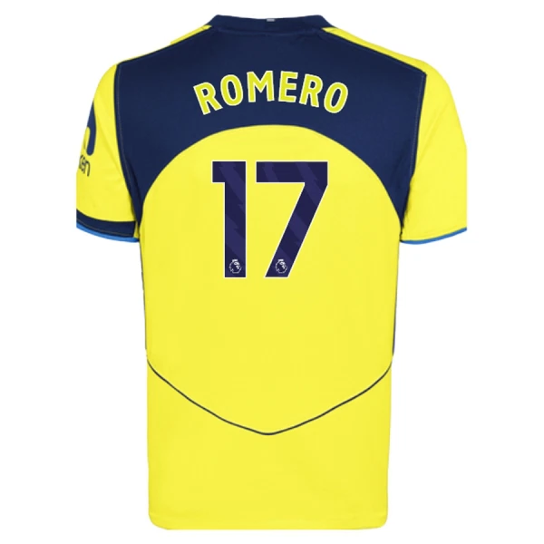 Camisolas Tottenham Hotspur Romero 17 Criança Equipamento Terceiro 25/26