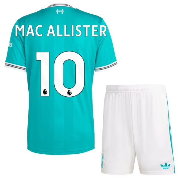Camisolas Liverpool Alexis Mac Allister 10 Criança Equipamento Terceiro 25/26 Camisolas Liverpool Alexis Mac Allister 10 Criança Equipamento Terceiro 25/26