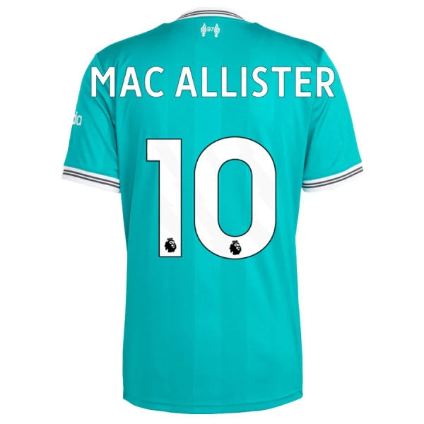 Camisolas Liverpool Alexis Mac Allister 10 Equipamento Terceiro 25/26